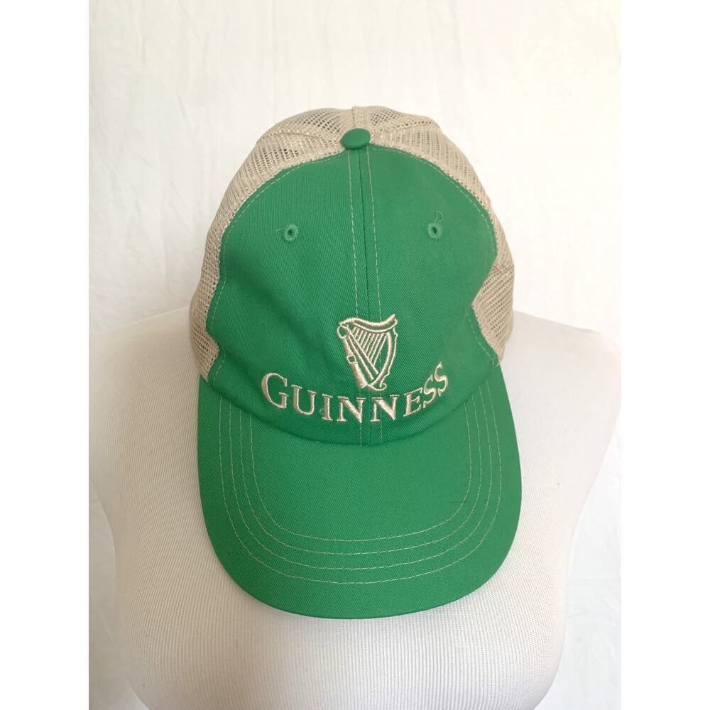 Guinness Trucker Hat Green & Beige